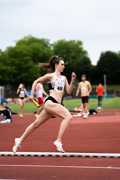 Maja Schorr (SV GO! Saar 05) am 03.06.2022 waehrend der Sparkassen Gala in Regensburg